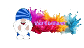 Gnome Words Of Encouragement Sticker