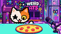 Yarn Ball Weird Cat
