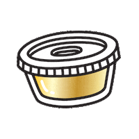 Happiness Sweets Sticker by Puyo Desserts
