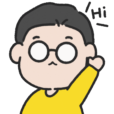 안녕 Hello Sticker