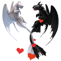 love Sticker by How To Train Your Dragon