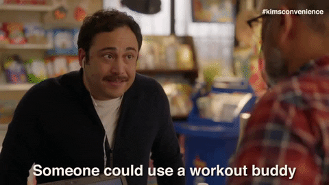 gym could use GIF by Kim's Convenience