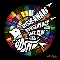 weirdolight rainbow pride bird colorful GIF