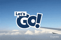 Flying Lets Go GIF by Expedia
