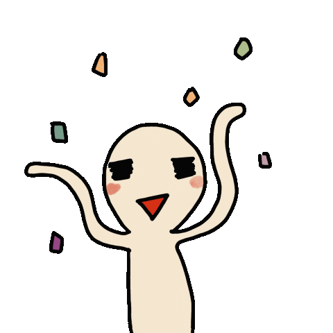 adelphiephie happy celebration celebrate yeah Sticker