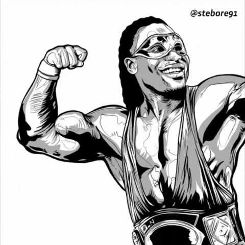 Proud Macho Man GIF