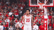 College Basketball Clap GIF by Wisconsin Badgers