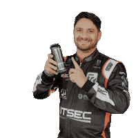 Racing Driver Sticker by tecnokart