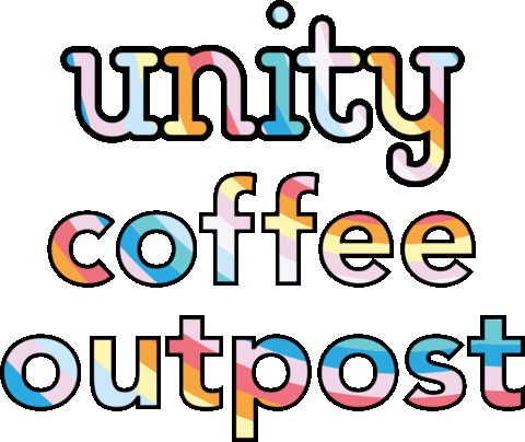 Unity Outpost Sticker by Unity Coffee