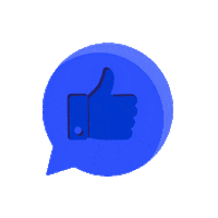 Social Media Thumbs Up Sticker by namecheap