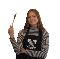 Girl Cooking Sticker by Daniel del Toro