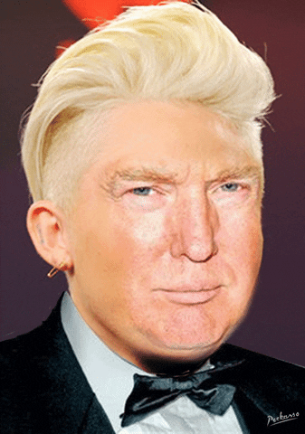 donald trump beauty GIF by PEEKASSO