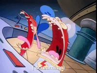 ren and stimpy nicksplat GIF