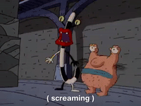 nickrewind nicksplat aaahh real monsters GIF