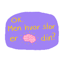 Delbart nudes hjerne delbart nei takk Sticker