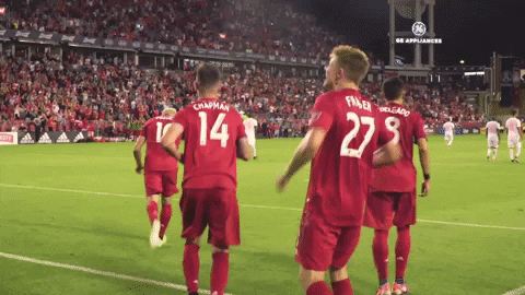 Yell Lets Go GIF by Toronto FC