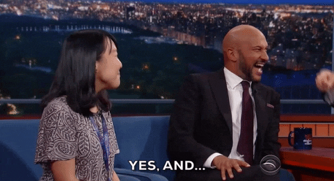 key and peele yes GIF by The Late Show With Stephen Colbert