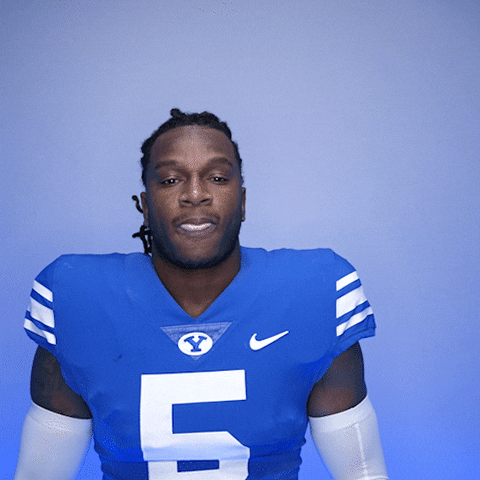 Byu Football Sport GIF by BYU Cougars