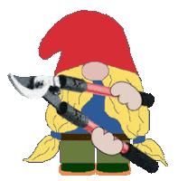 Garden Gnome Sticker