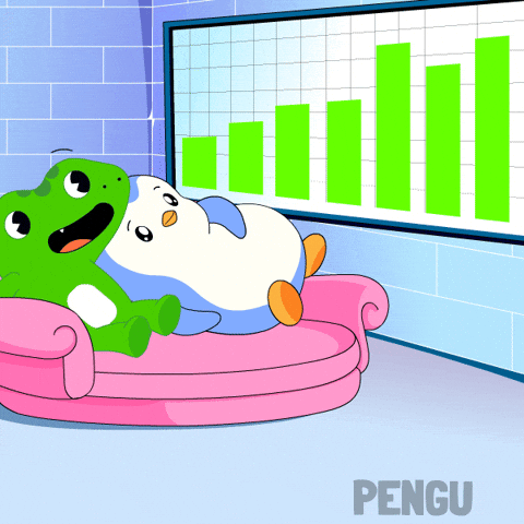 Crypto Penguin GIF by Pudgy Penguins