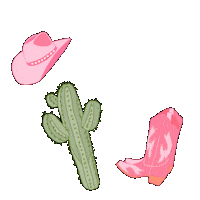 Texas Cactus Sticker
