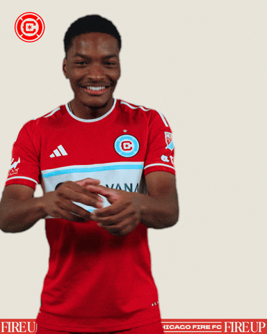 Happy Chicago Fire GIF by Chicago Fire Football Club