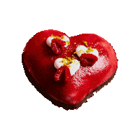 Valentines Day Heart Sticker by lolasvegankitchen