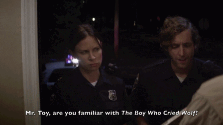 nick offerman sarcasm GIF