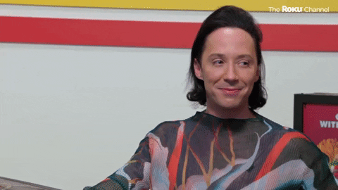Johnny Weir GIF by The Roku Channel