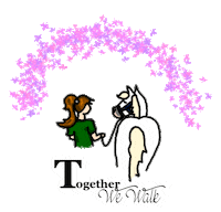 Horse Walking Sticker