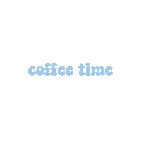 overr8ed happy coffee blue aesthetic Sticker