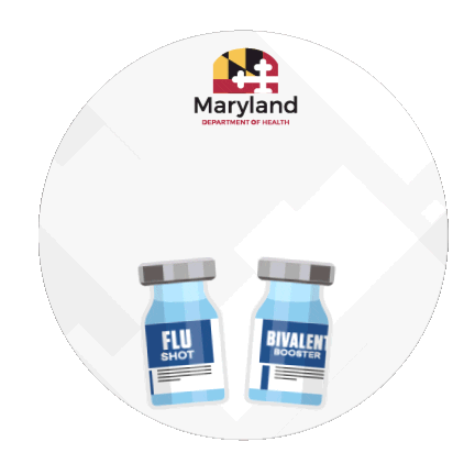 mdhcomms covid covid19 vaccine vaccinated Sticker