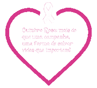 Outubro Rosa Cancer De Mama Sticker