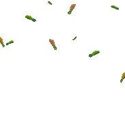 Rotating Falling Leaf Sticker