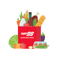 Panama Compras Sticker by Super99