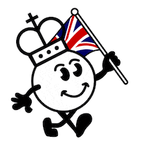 Jubilee Coronation Sticker by FUZE