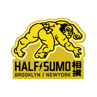 halfsumocollective halfsumo half sumo Sticker