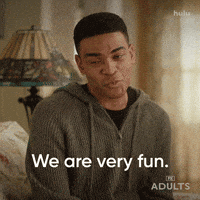 Best Friends Fun GIF by Adults