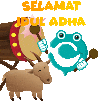 idcatchadeal sapi kurban qurban idul adha Sticker