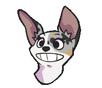 Dog Smile Sticker
