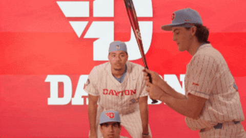 Baseball Duncan GIF by Dayton Flyers