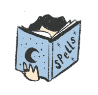 Illustration Book Sticker