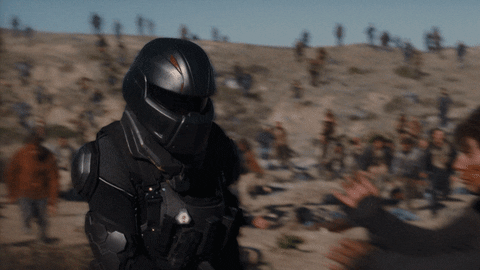 Attack GIF by NETFLIX