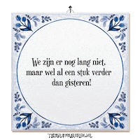 Nl Wijsheid Sticker by Tegelspreuken.nl