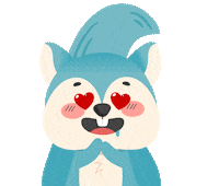 Heart Love Sticker by Kurumi Indonesia