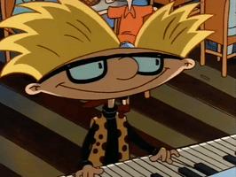 hey arnold nicksplat GIF