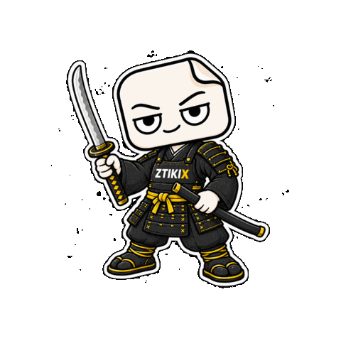 Martial Arts Japan Sticker by ZTIKIX