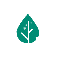 Snow Winter Sticker by Treeline Vet