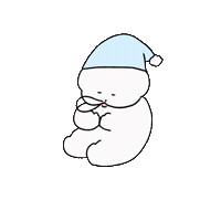 wanuyama dog goodnight いぬ wanuyama Sticker