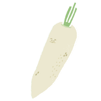 Radish Kachin Sticker